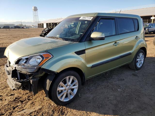 KNDJT2A66D7594889 - 2013 KIA SOUL + GREEN photo 1