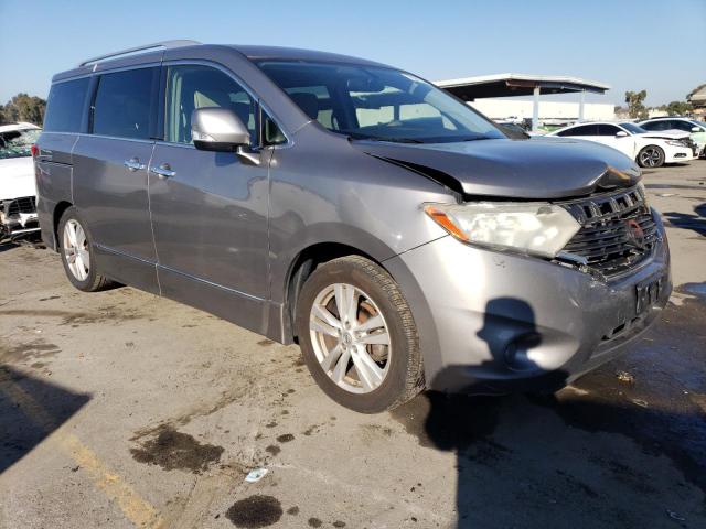 JN8AE2KP0C9046279 - 2012 NISSAN QUEST S GRAY photo 4