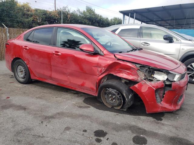 3KPA24AB9KE216297 - 2019 KIA RIO S RED photo 4