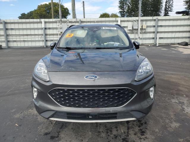 1FMCU9J99LUB10749 - 2020 FORD ESCAPE TITANIUM GRAY photo 5