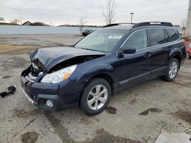 4S4BRBLC4D3212271 - 2013 SUBARU OUTBACK 2.5I LIMITED BLUE photo 1