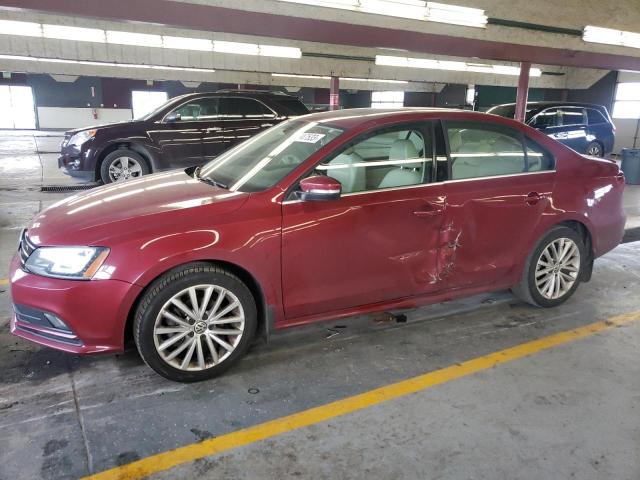 3VWL17AJ2GM344900 - 2016 VOLKSWAGEN JETTA SEL RED photo 1