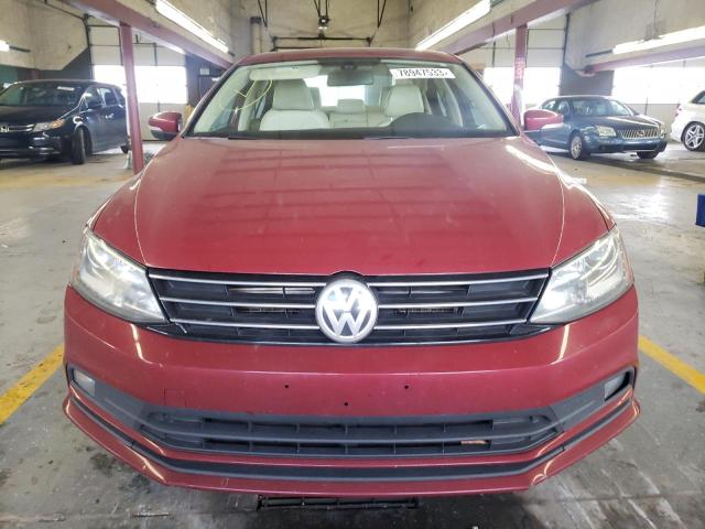 3VWL17AJ2GM344900 - 2016 VOLKSWAGEN JETTA SEL RED photo 5