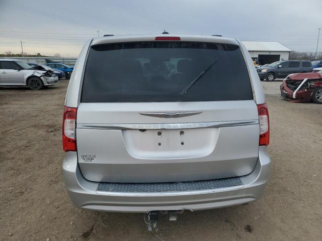 2A4RR8DG7BR616056 - 2011 CHRYSLER TOWN & COU TOURING L SILVER photo 6
