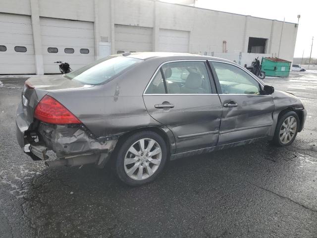 1HGCM66516A064060 - 2006 HONDA ACCORD EX GRAY photo 3