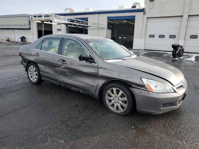 1HGCM66516A064060 - 2006 HONDA ACCORD EX GRAY photo 4