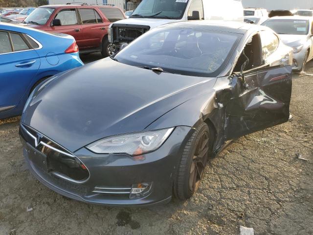 5YJSA1H19EFP49509 - 2014 TESLA MODEL S გრაფიტი ფოტო 1