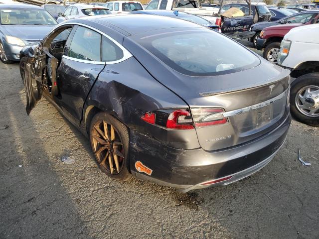 5YJSA1H19EFP49509 - 2014 TESLA MODEL S გრაფიტი ფოტო 2