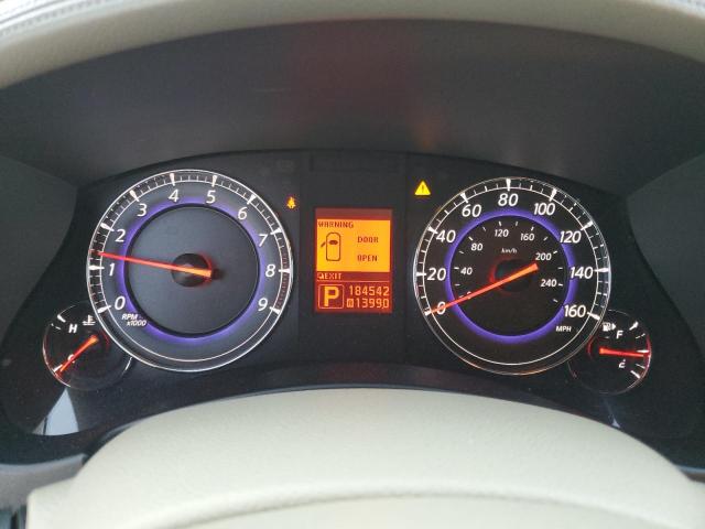 JNKAJ09E58M305674 - 2008 INFINITI EX35 BASE Կապույտ լուսանկար 9