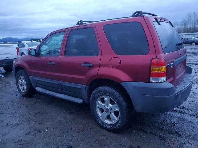 1FMCU03117KA52138 - 2007 FORD ESCAPE XLT RED photo 2