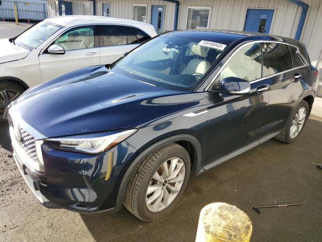 3PCAJ5M16KF123761 - 2019 INFINITI QX50 ESSENTIAL BLUE photo 1