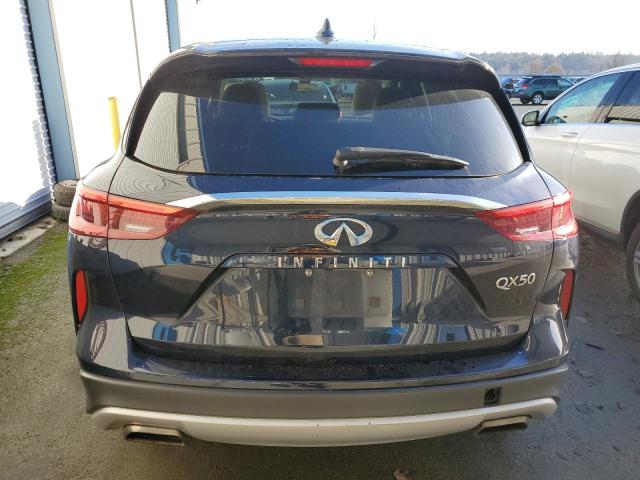 3PCAJ5M16KF123761 - 2019 INFINITI QX50 ESSENTIAL BLUE photo 6