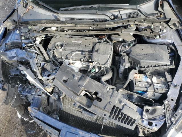 1HGCR2F79HA071790 - 2017 HONDA ACCORD EX BLUE photo 11