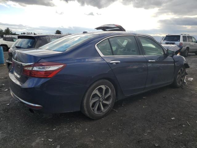 1HGCR2F79HA071790 - 2017 HONDA ACCORD EX BLUE photo 3