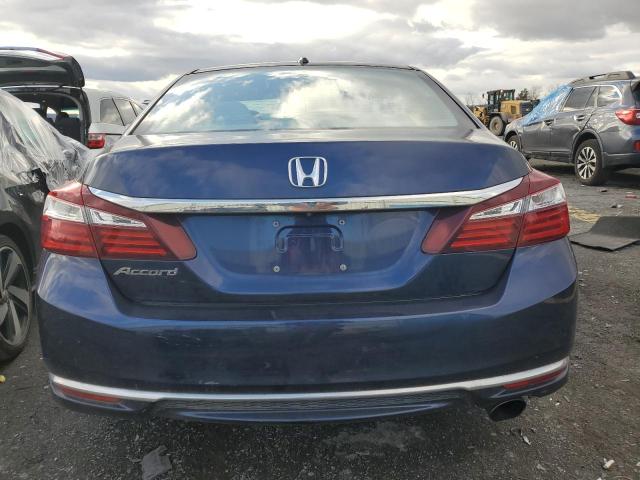 1HGCR2F79HA071790 - 2017 HONDA ACCORD EX BLUE photo 6