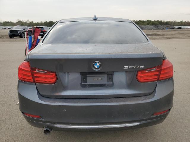 WBA3D3C54EK156724 - 2014 BMW 328 D GRAY photo 6