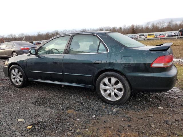 1HGCG16591A066643 - 2001 HONDA ACCORD EX GREEN photo 2