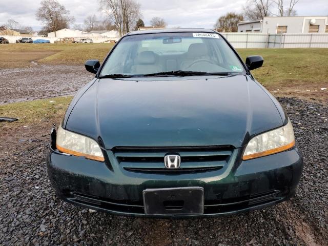 1HGCG16591A066643 - 2001 HONDA ACCORD EX GREEN photo 5