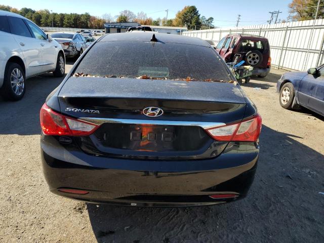 5NPEB4AC3BH023777 - 2011 HYUNDAI SONATA GLS BLACK photo 6