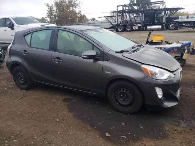 JTDKDTB37F1586219 - 2015 TOYOTA PRIUS C GRAY photo 4