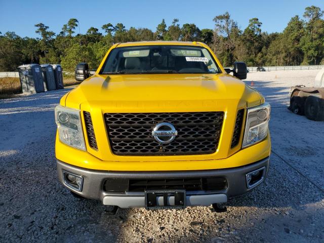 1N6BA1F48GN500066 - 2016 NISSAN TITAN XD SL YELLOW photo 5