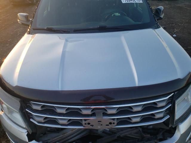 1FM5K8D86GGB74926 - 2016 FORD EXPLORER XLT SILVER photo 11