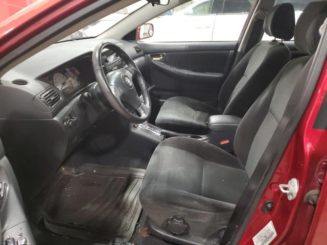 1NXBR32E13Z118821 - 2003 TOYOTA COROLLA CE RED photo 7