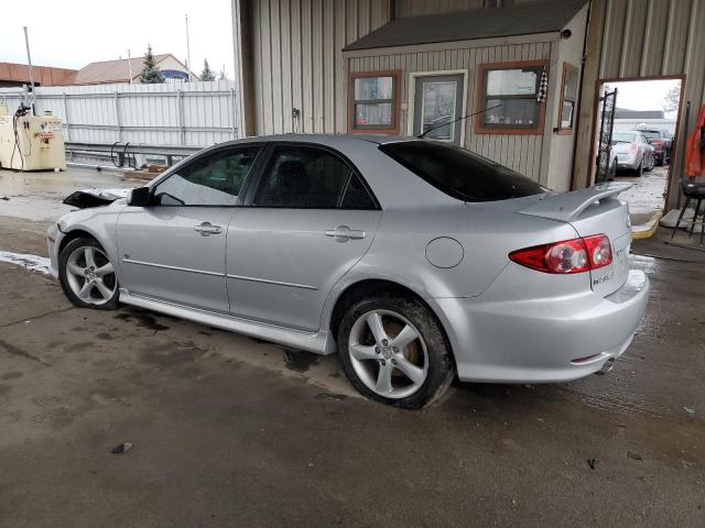 1YVFP80D145N96181 - 2004 MAZDA 6 S SILVER photo 2