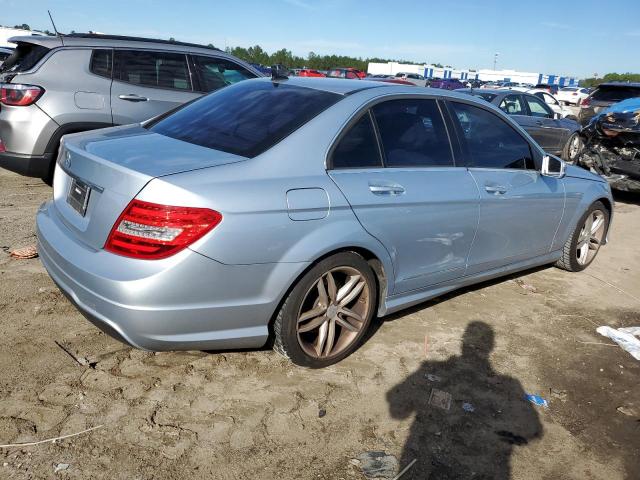 WDDGF4HBXDA777477 - 2013 MERCEDES-BENZ C 250 SILVER photo 3