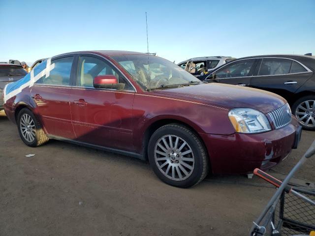 1MEFM43155G602965 - 2005 MERCURY MONTEGO PREMIER BURGUNDY photo 4