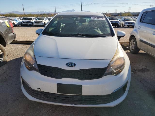 KNADM4A30H6025623 - 2017 KIA RIO LX WHITE photo 5