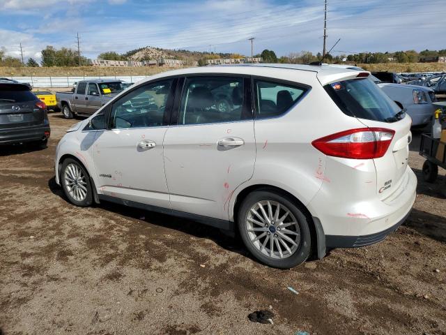 1FADP5BU8FL107126 - 2015 FORD C-MAX SEL WHITE photo 2