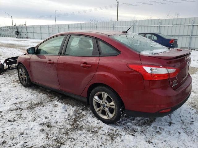 1FADP3F21DL256777 - 2013 FORD FOCUS SE RED photo 2