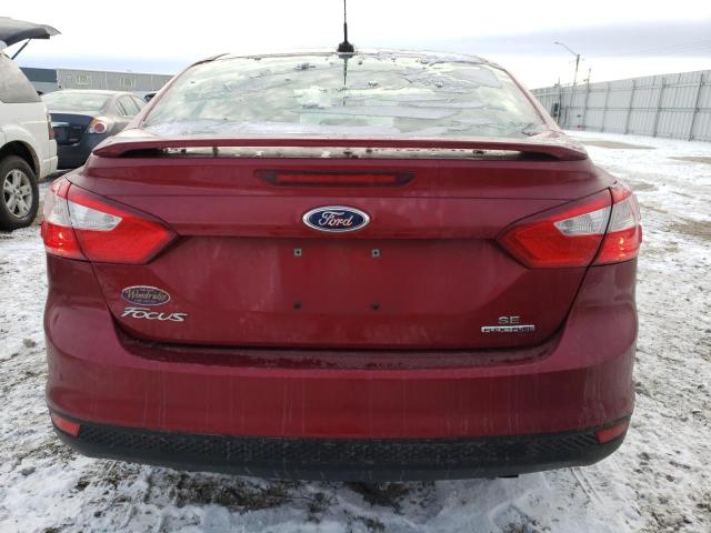 1FADP3F21DL256777 - 2013 FORD FOCUS SE RED photo 6