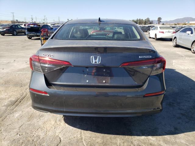 2HGFE1F97RH332129 - 2024 HONDA CIVIC TOURING GRAY photo 6