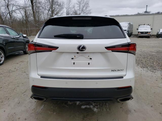 JTJBARBZ6J2160456 - 2018 LEXUS NX 300 BASE WHITE photo 6