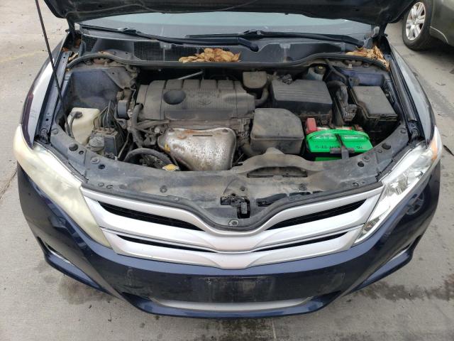 4T3BA3BB7FU069374 - 2015 TOYOTA VENZA LE BLUE photo 12