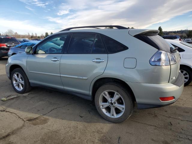 JTJHW31UX82066833 - 2008 LEXUS RX 400H SILVER photo 2