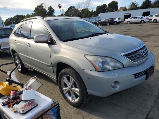 JTJHW31UX82066833 - 2008 LEXUS RX 400H SILVER photo 4