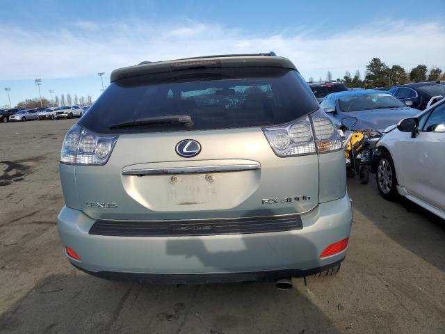 JTJHW31UX82066833 - 2008 LEXUS RX 400H SILVER photo 6