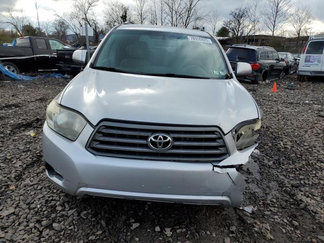 5TDBK3EH3AS025699 - 2010 TOYOTA HIGHLANDER SILVER photo 5