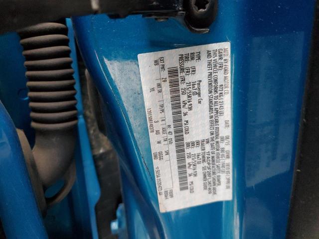 1FADP3F28FL367409 - 2015 FORD FOCUS SE BLUE photo 13