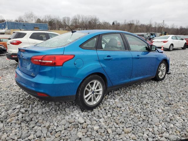 1FADP3F28FL367409 - 2015 FORD FOCUS SE BLUE photo 3