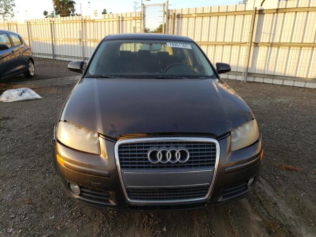 WAUNF78P07A054043 - 2007 AUDI A3 2.0 PREMIUM GRAY photo 5