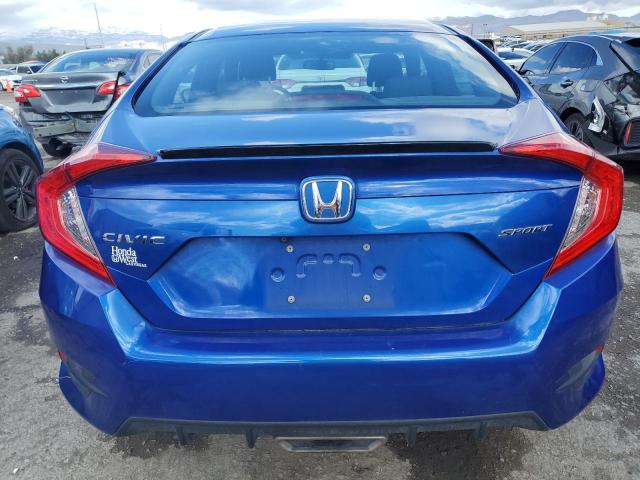 2HGFC2F86LH584464 - 2020 HONDA CIVIC SPORT BLUE photo 6