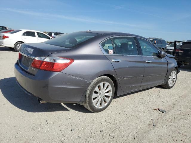 1HGCR3F87EA021108 - 2014 HONDA ACCORD EXL GRAY photo 3