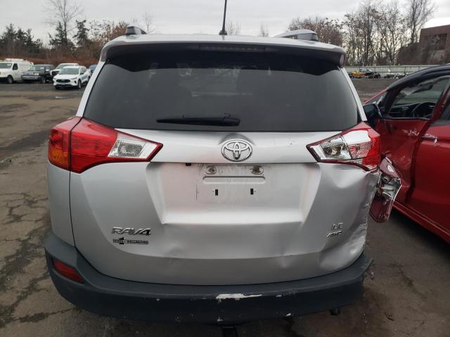 2T3BFREV3EW218355 - 2014 TOYOTA RAV4 LE SILVER photo 6