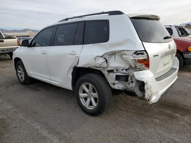 JTEDS41A382011600 - 2008 TOYOTA HIGHLANDER WHITE photo 2