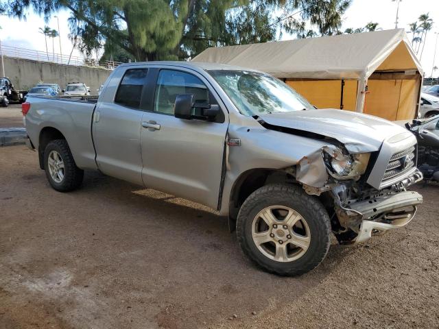 5TFRV54148X044661 - 2008 TOYOTA TUNDRA DOUBLE CAB SILVER photo 4