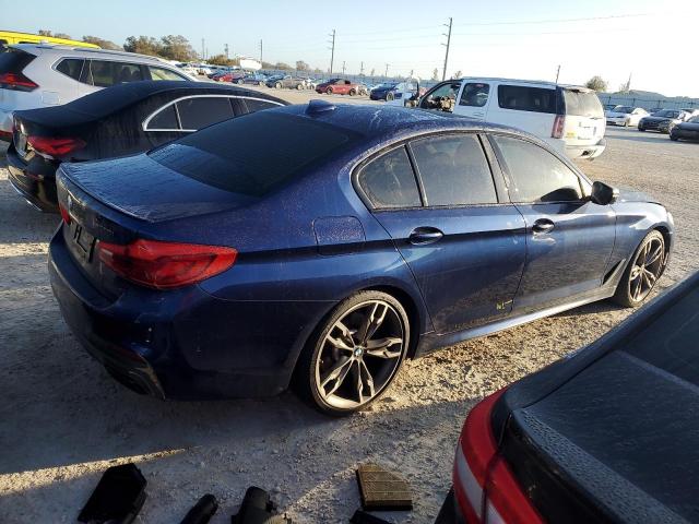 WBAJB9C57KB464224 - 2019 BMW M550XI BLUE photo 3